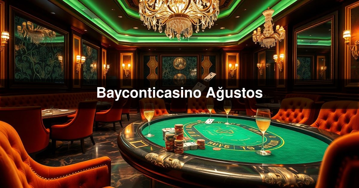 Bayconticasino Ağustos